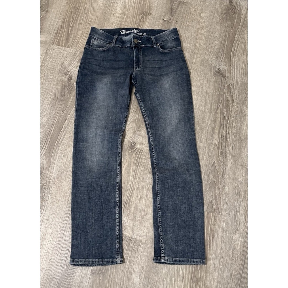 Wrangler Western Cowgirl Straight Leg Jeans Women's Size 11/32 34x31